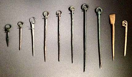 loop pins for Viking cloak