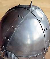 spangenhelm with riveted plates