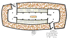 Eiriksstadir floor plan