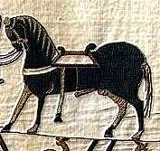 saddle from the Bayeux tapestry