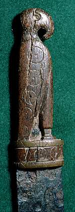 Viking knife detail