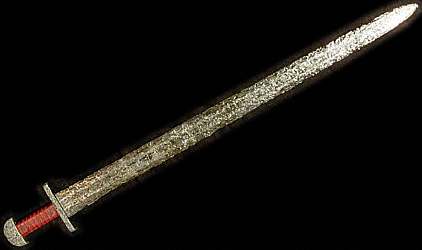 shiny Viking sword