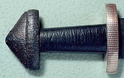 replica crossguard and historical pommel