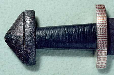 Viking sword hilt old and new