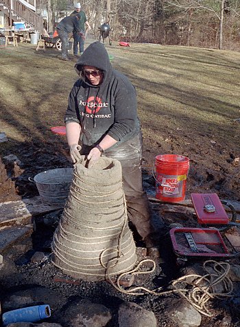 Hurstwic smelting furnace construction