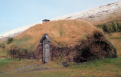 Viking house at Eiríksstaðir
