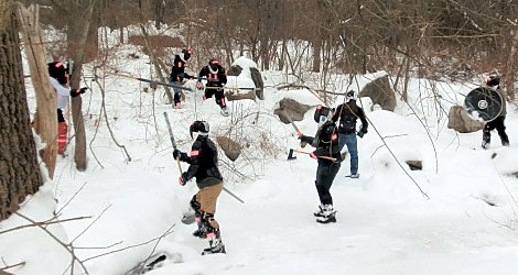 outdoor sparring